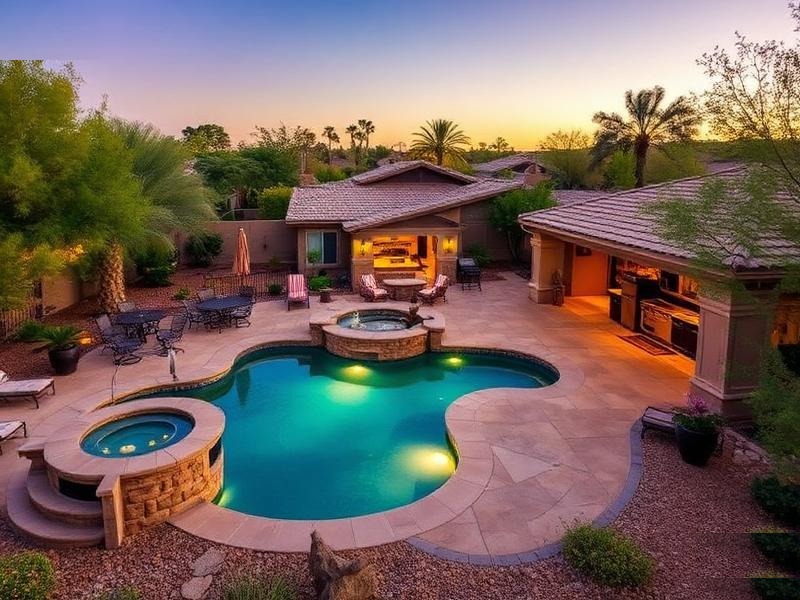 Backyard after Homescape remodel